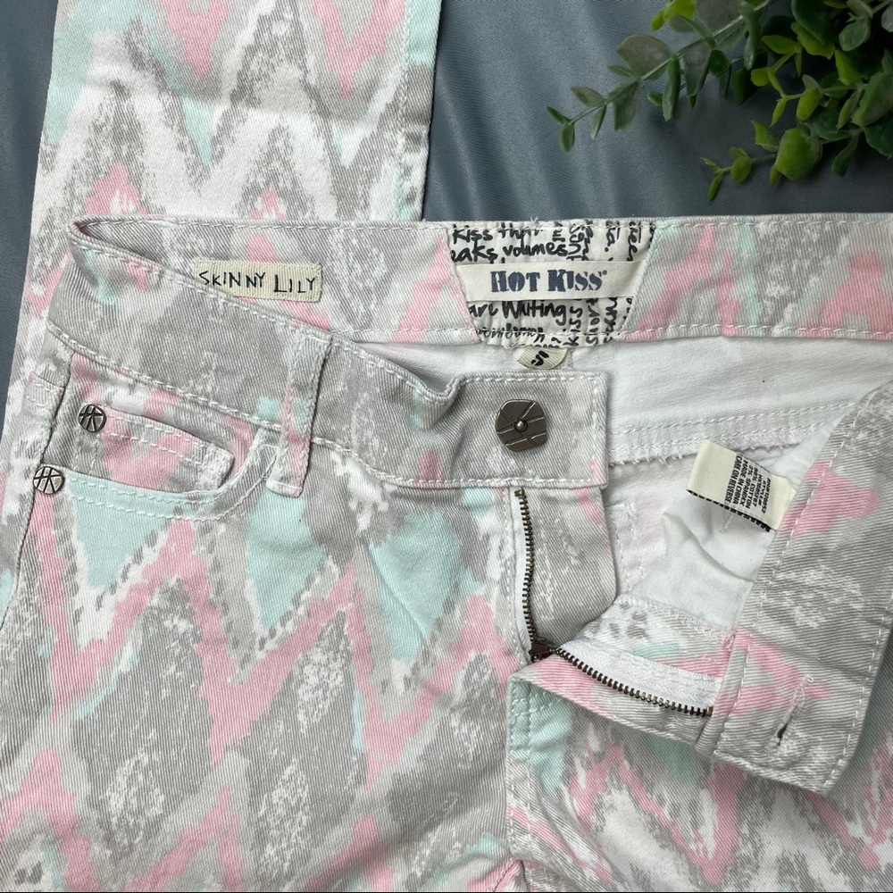🖤 Pastel Chevron Skinny Lily Jeans - Picture 7 of 7